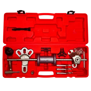 SLIDE HAMMER PULLER SET – 5LB Heavy Duty Auto Body & Bearing Removal Kit with Carry Case
