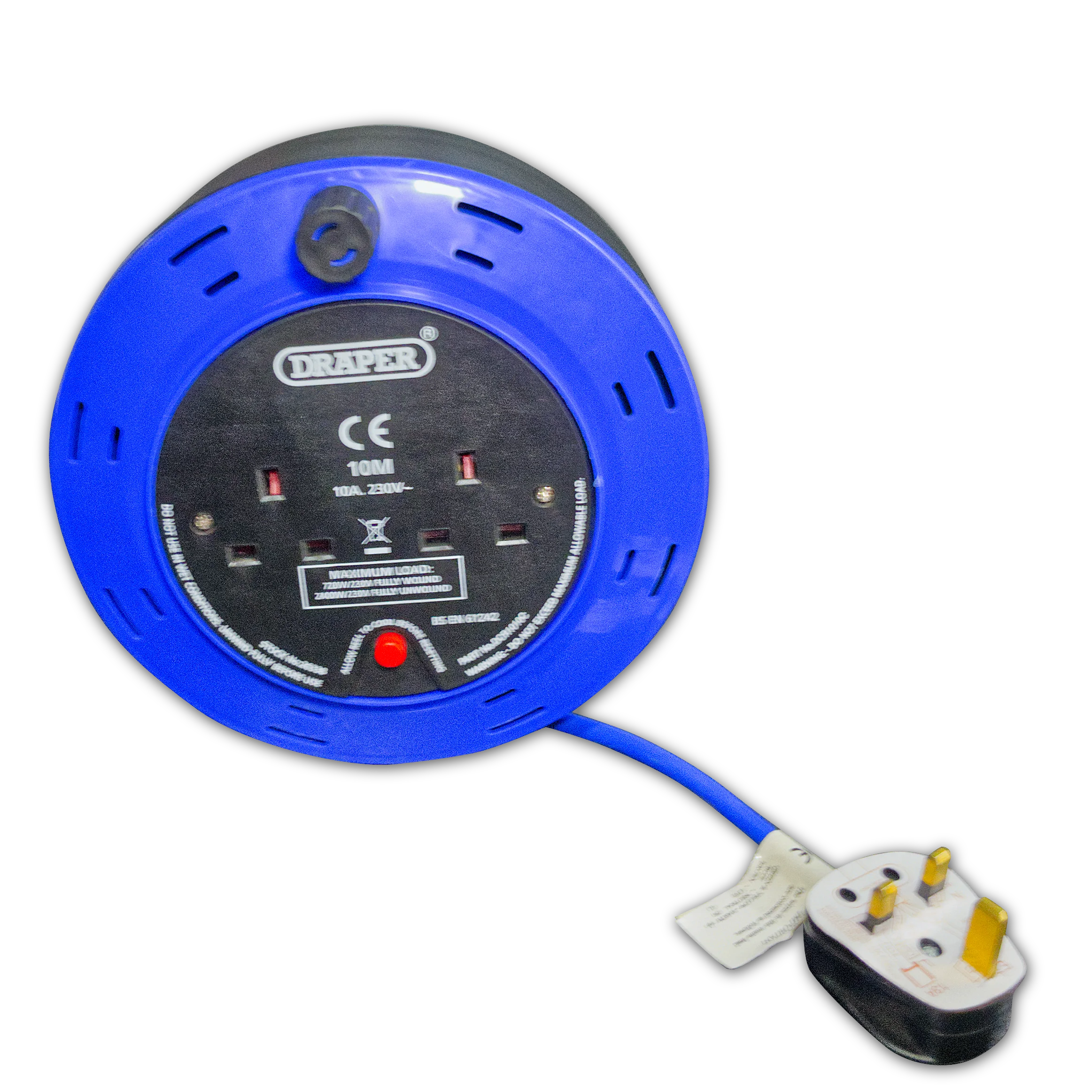 10M/10A SOCKET CABLE REEL